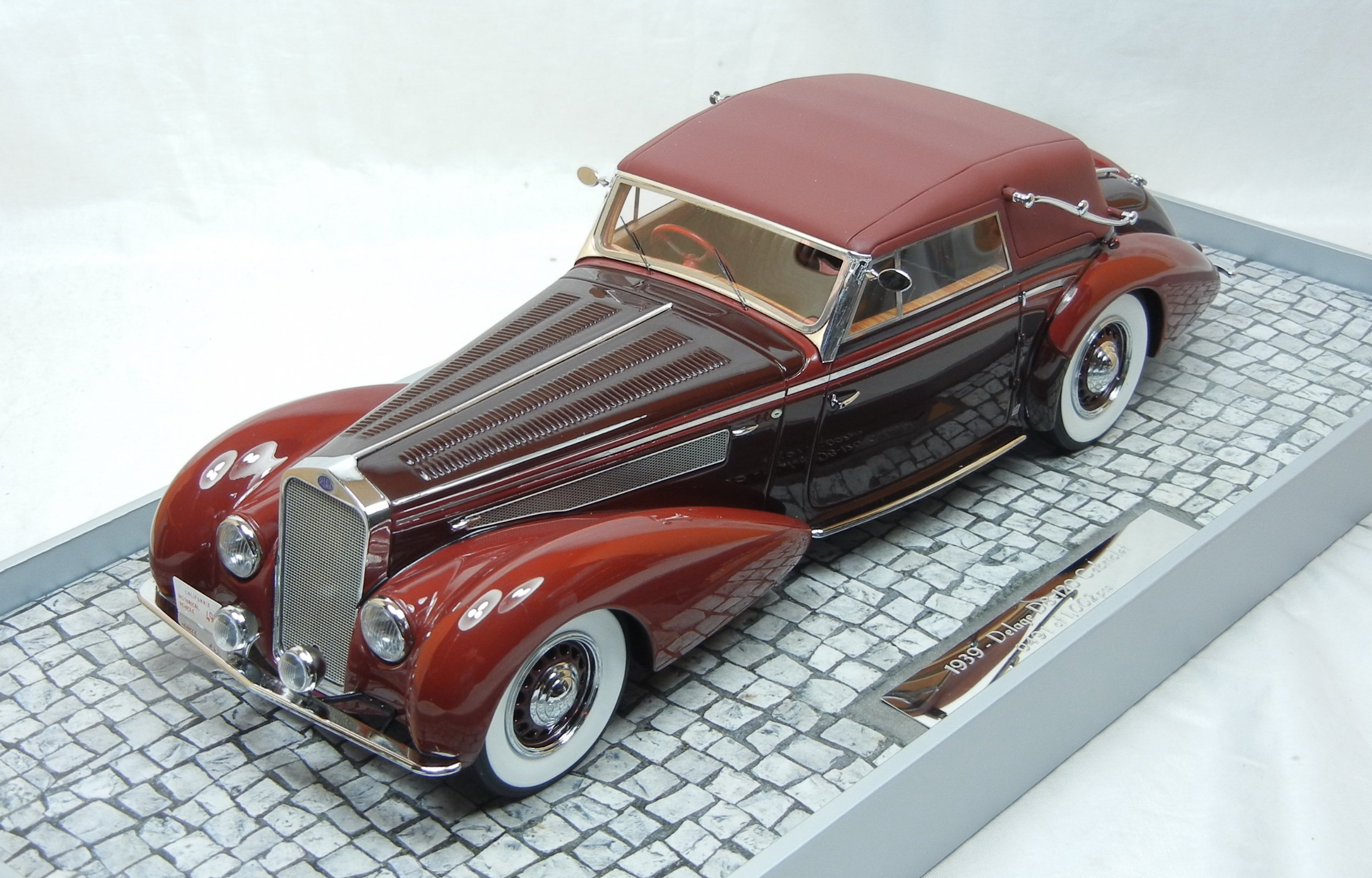 Amazon | 1/18scale ミニチャンプス MINICHAMPS 1939 Delage D8-120