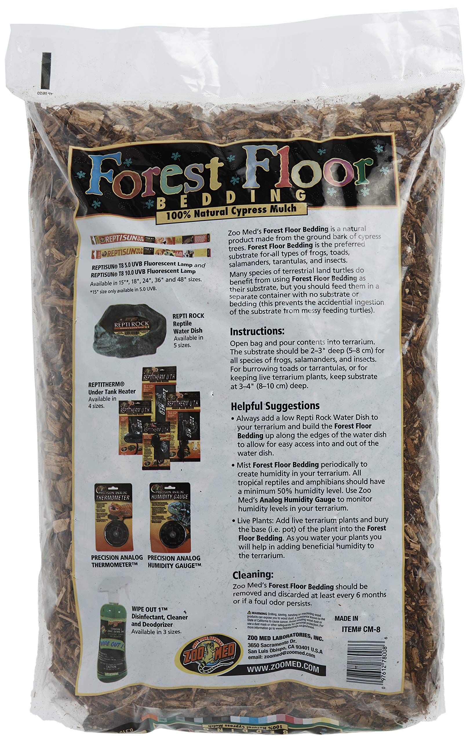 zoo med forest floor reptile bedding