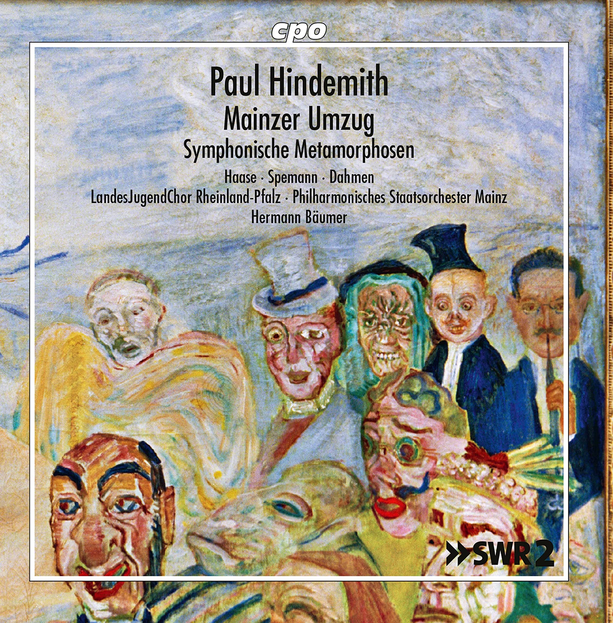Paul Hindemith:Mainzer Umzug and Symphonic Metamorphosis