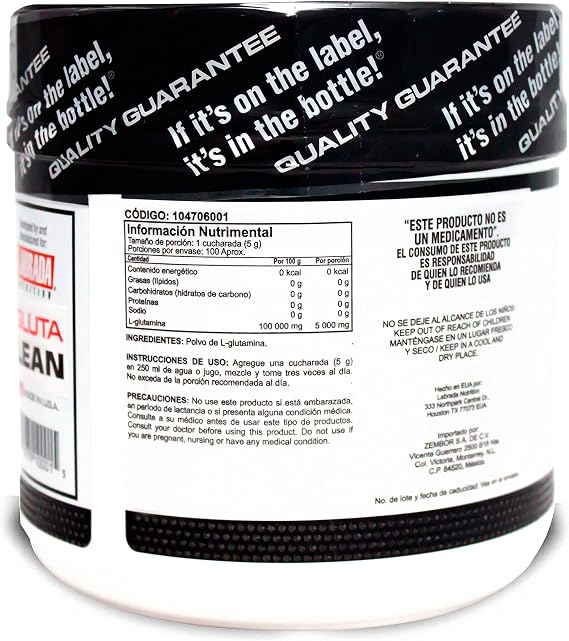 Labrada Nutrition GlutaLean, 500-Gram