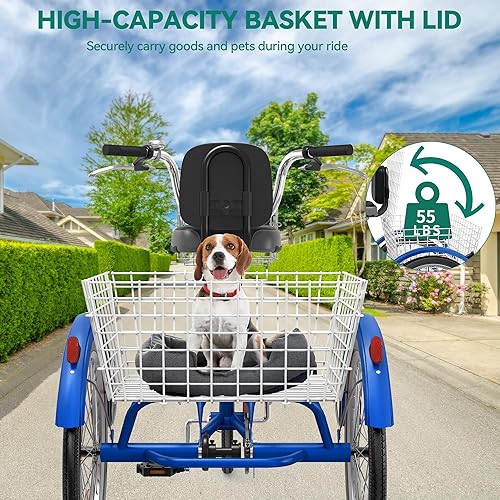 Miniatura 5 de YITAHOME Triciclo adulto