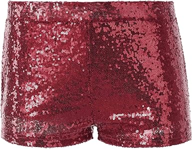 pink glitter shorts