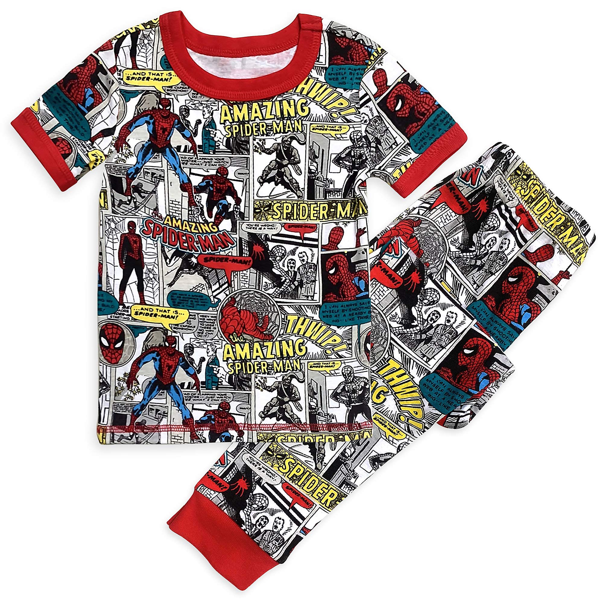 Marvel Spider-Man Comic PJ PALS para niños