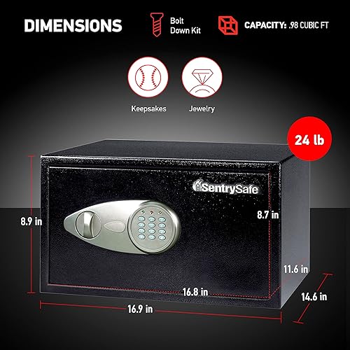 Miniatura 6 de Caja de seguridad SentrySafe, X105