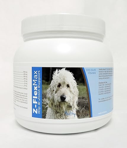 Miniatura 3 de Healthy Breeds German Shepherd Z-Flex Max - Masticables suaves para cadera y articulaciones, 170 unidades