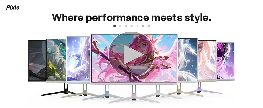 Amazon.com: Pixio PX248 Wave 24 inch 200Hz Refresh Rate FHD