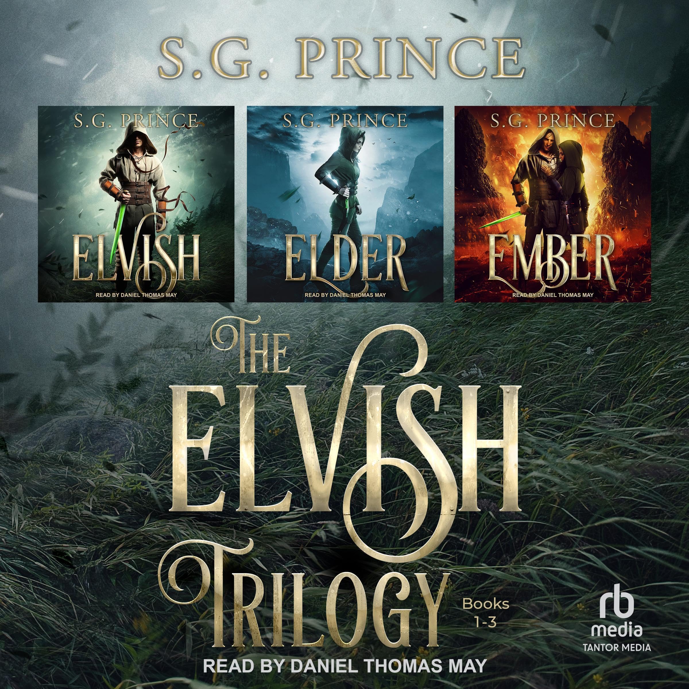 Cover art for The Elvish Trilogy: Books 1-3