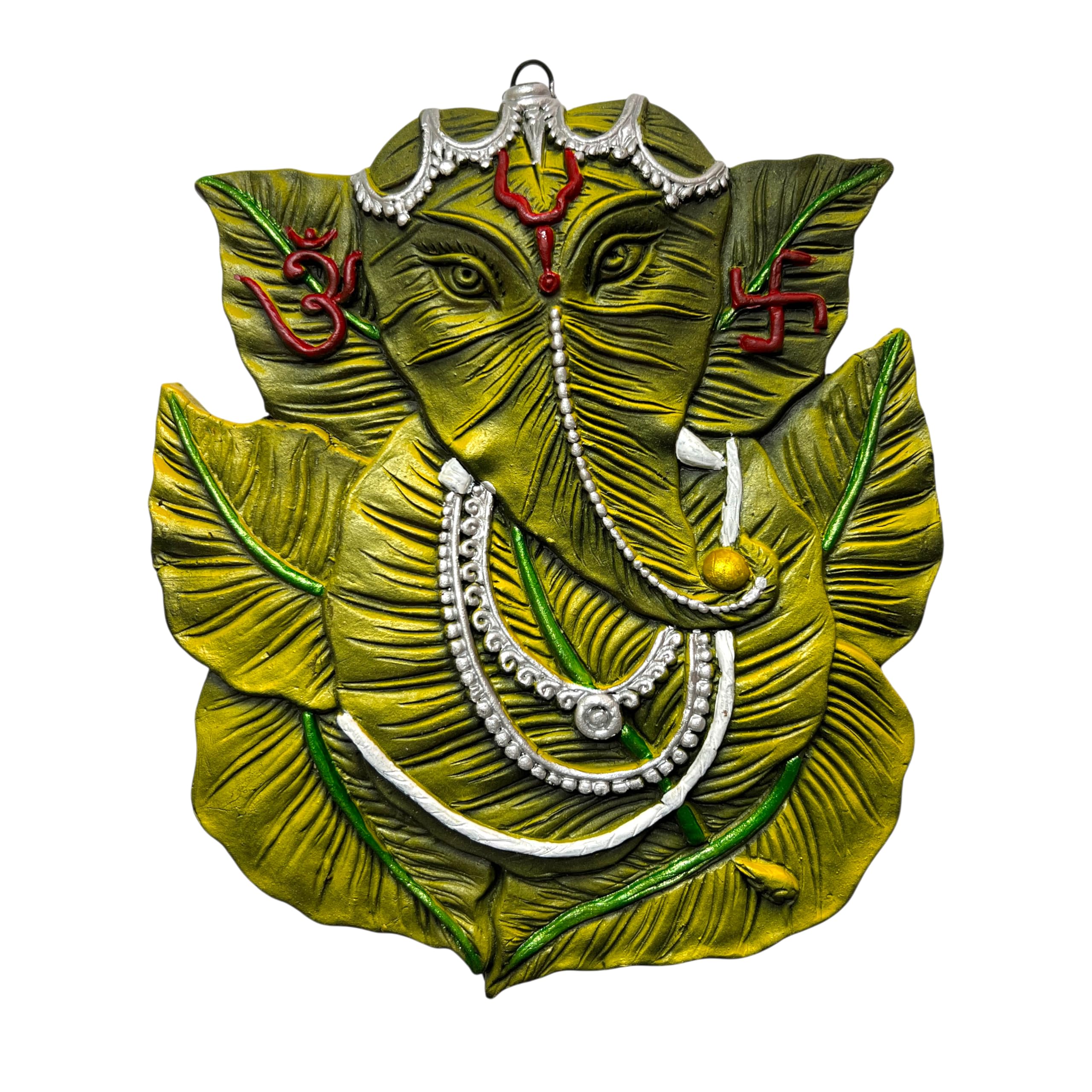 Shiv Parvati Terracotta Wall Hanging - Divine Home Decor -8