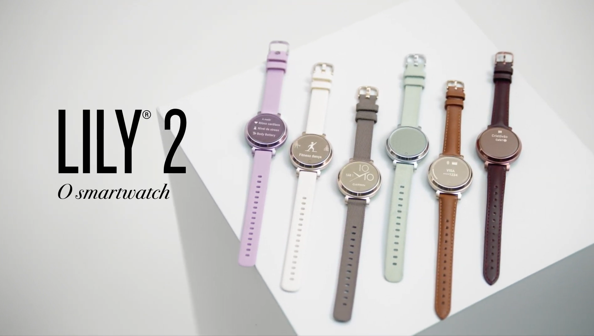 Garmin lily2 セット Garmin Relógio Lily 2 Classic Bronze com Couro 35mm com Monitor de
