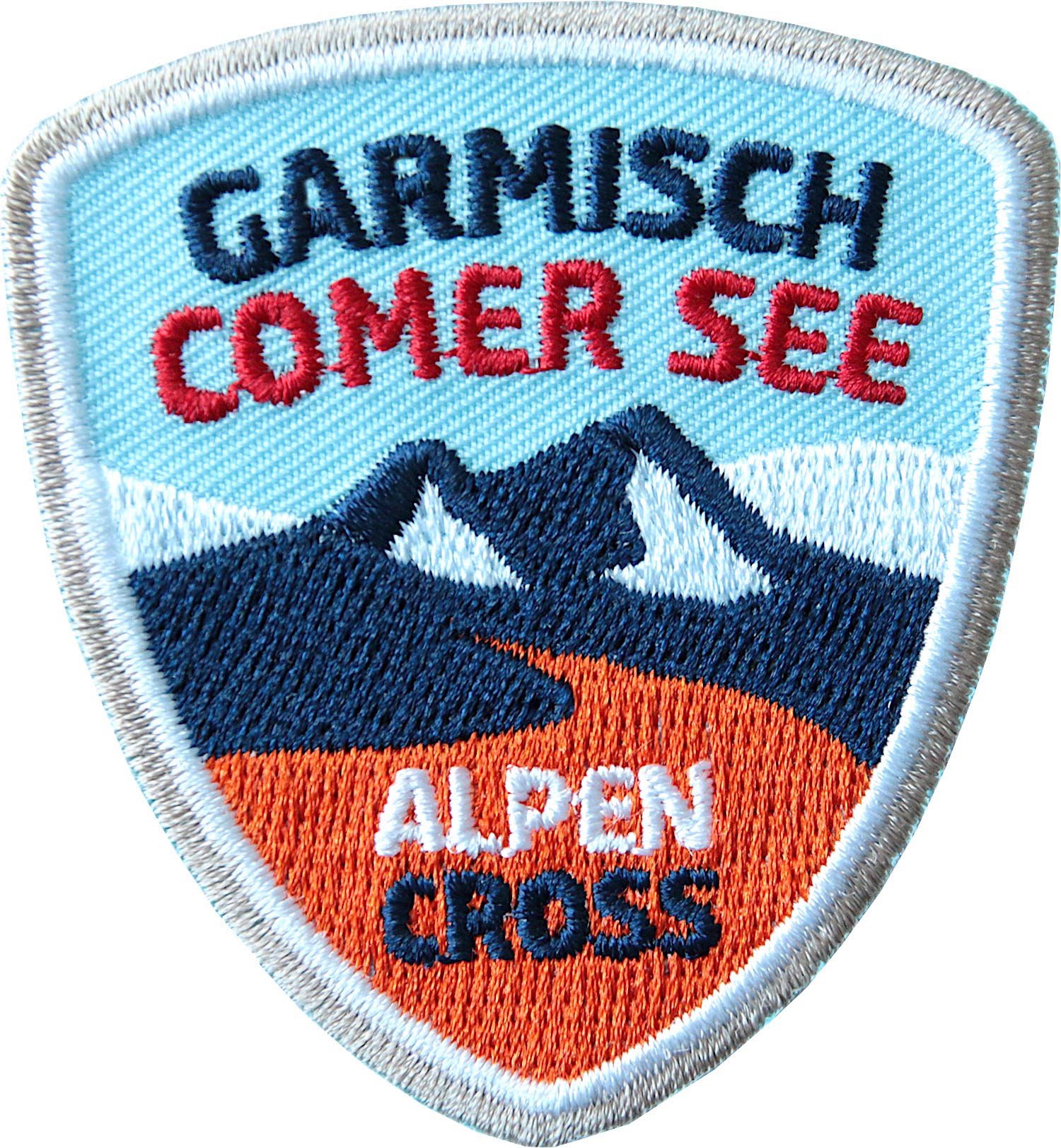 2 X Mountain-Bike Abzeichen – Gestickte Aufnäher Für MTB, Alpencross & Downhill-Fans