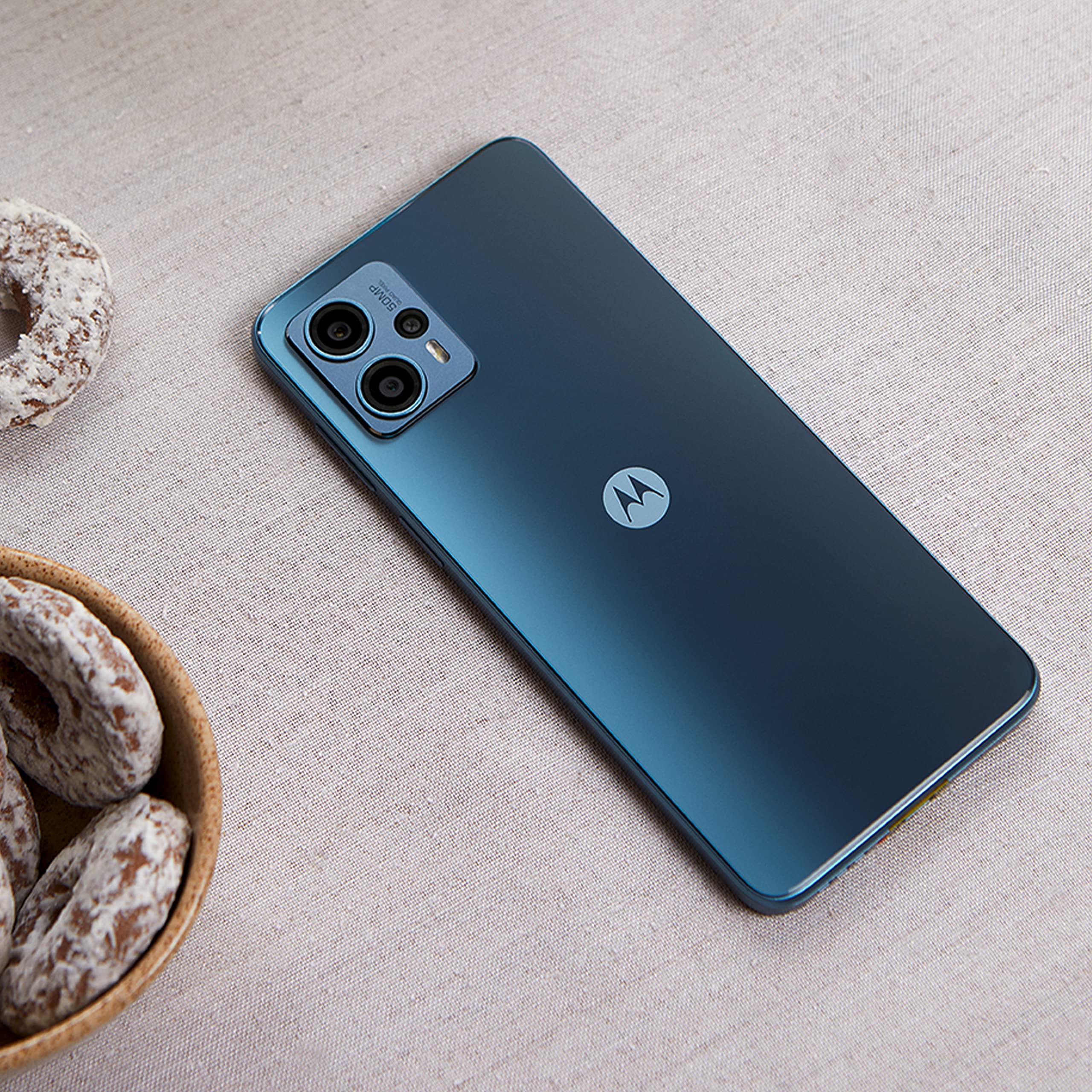 Motorola Moto g13 akıllı telefon (6,52 inç HD+ ekran, 50 MP kamera