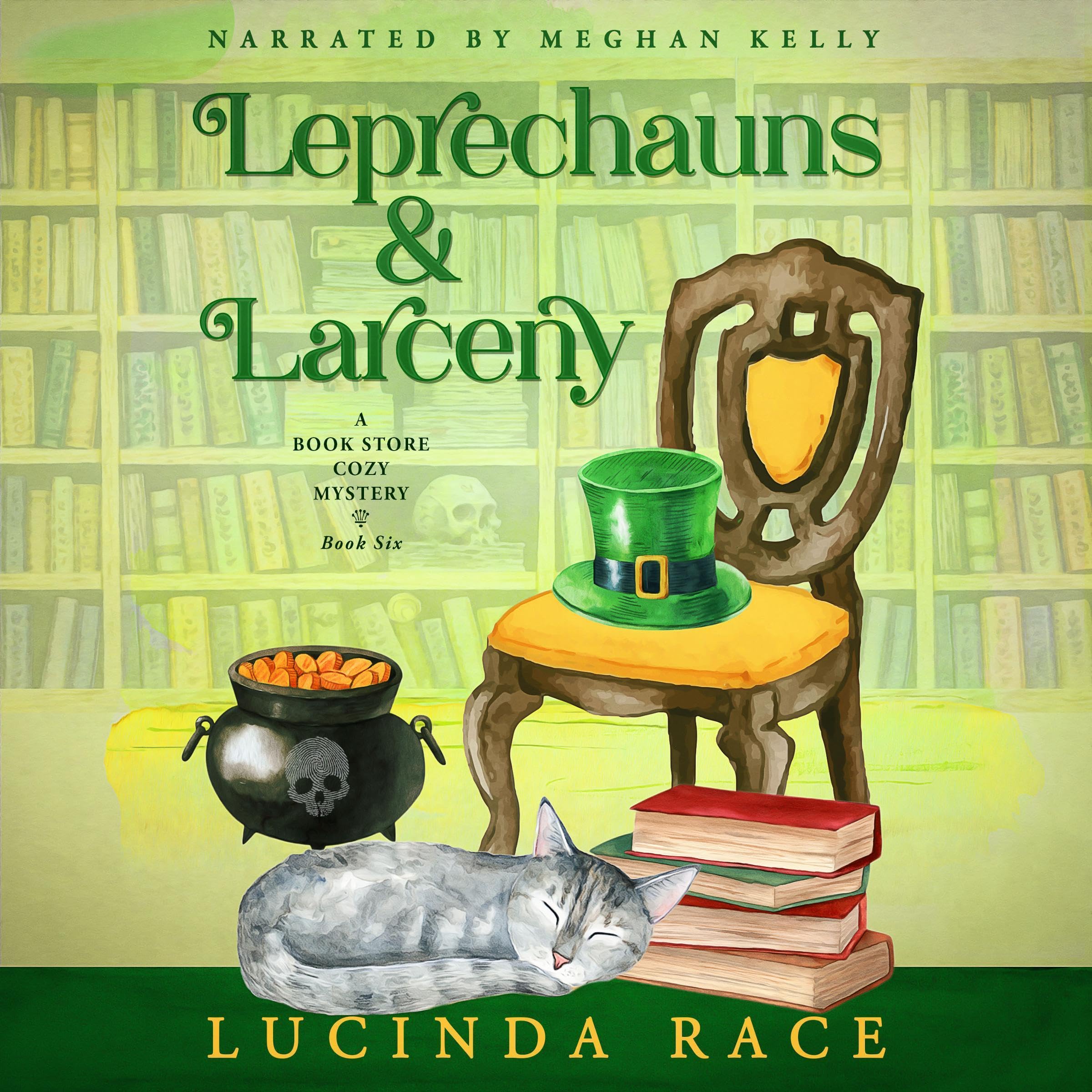 Cover art for Leprechauns and Larceny