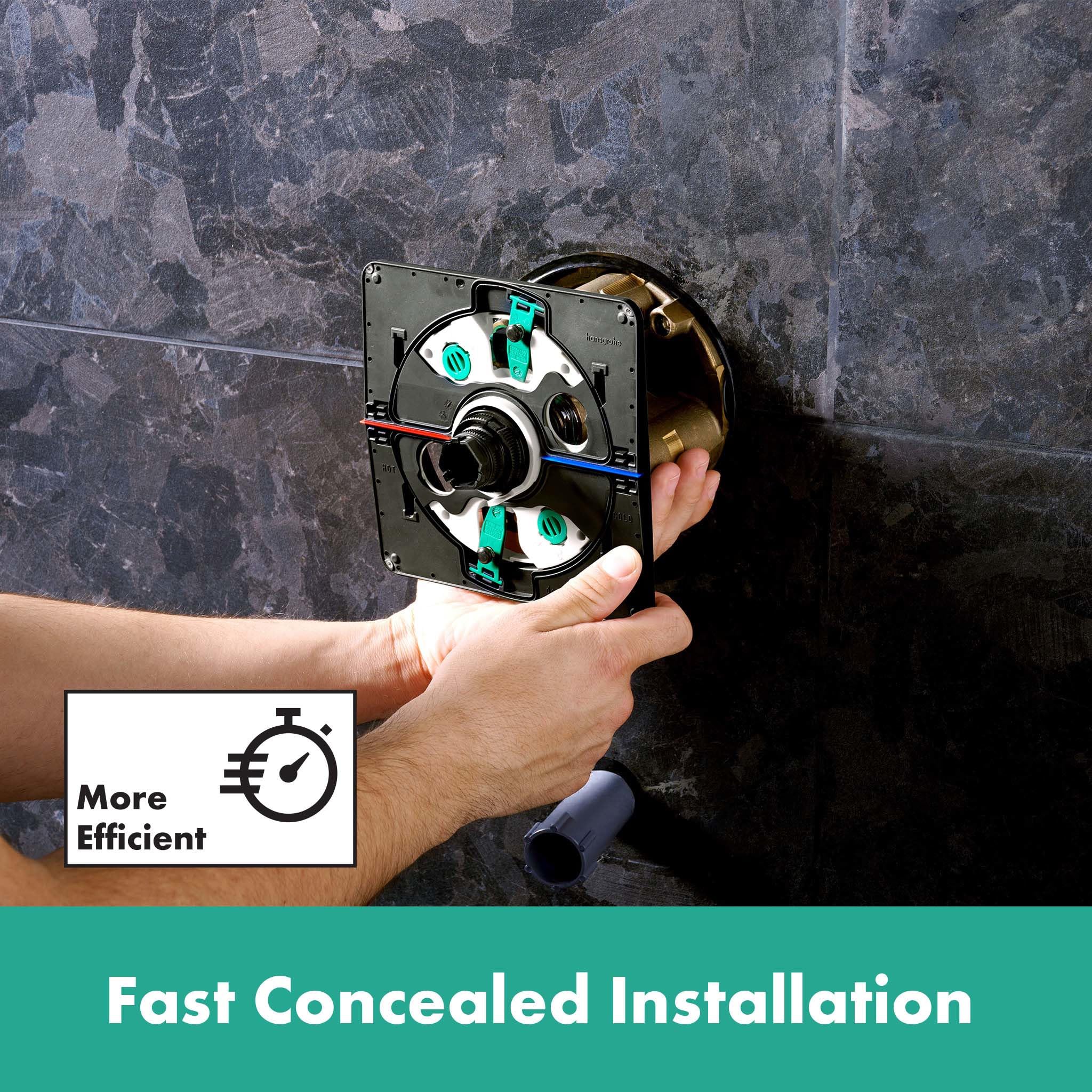 hansgrohe ShowerSelect Comfort Q - zawór odcinający do 3 odbiorników, podtynkowy, chrom