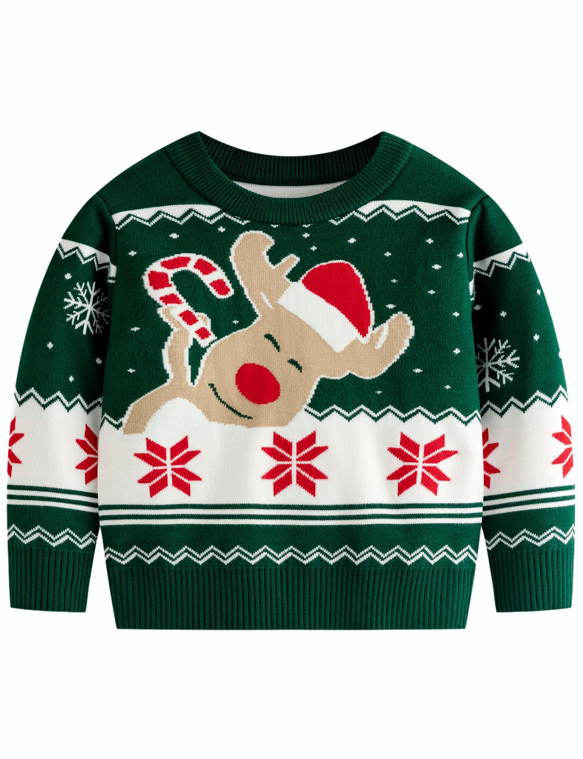 Remimi Kids Christmas Sweater for Toddler Girls Boys Holiday Pullover Top