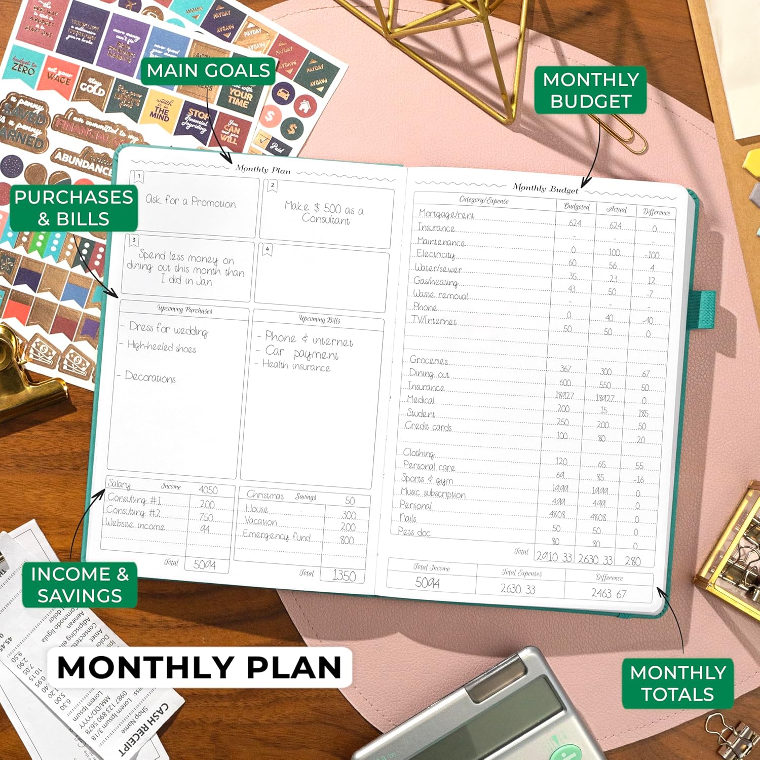 Master Your Finances with the GoGirl Budget Planner: Your Guide to Smart Spending!