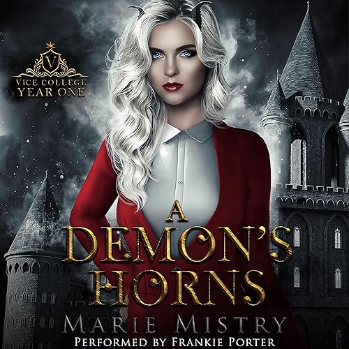 Cover of A Demon's Horns: Vice College for Young Demons, Book 1
