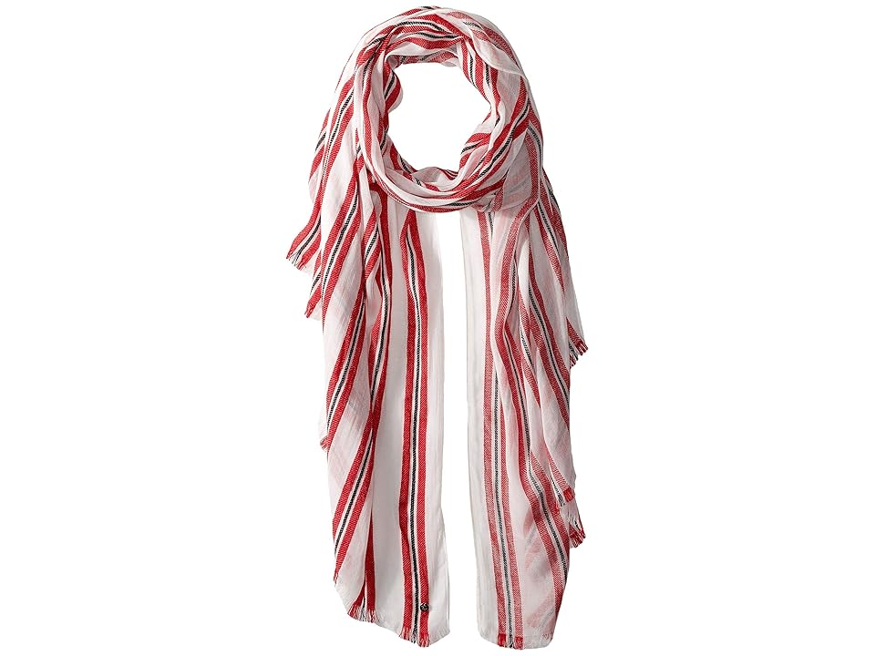 

LAUREN Ralph Lauren Stella (Cream/Red) Scarves, Beige