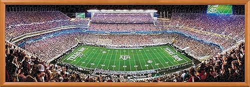 Miniatura 25 de MasterPieces NCAA - Rompecabezas panorámico (1000 piezas), Gris, S