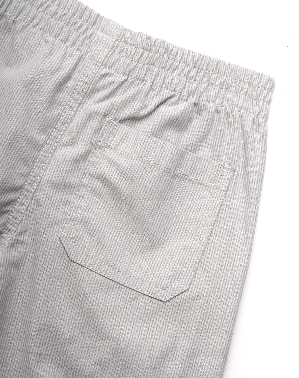 DKNY Toddler Boys Pants Set - 2 Piece Short Sleeve Boys Button Down Shirt and Canvas Pull On Kids Pants Toddler Clothes - Image 4