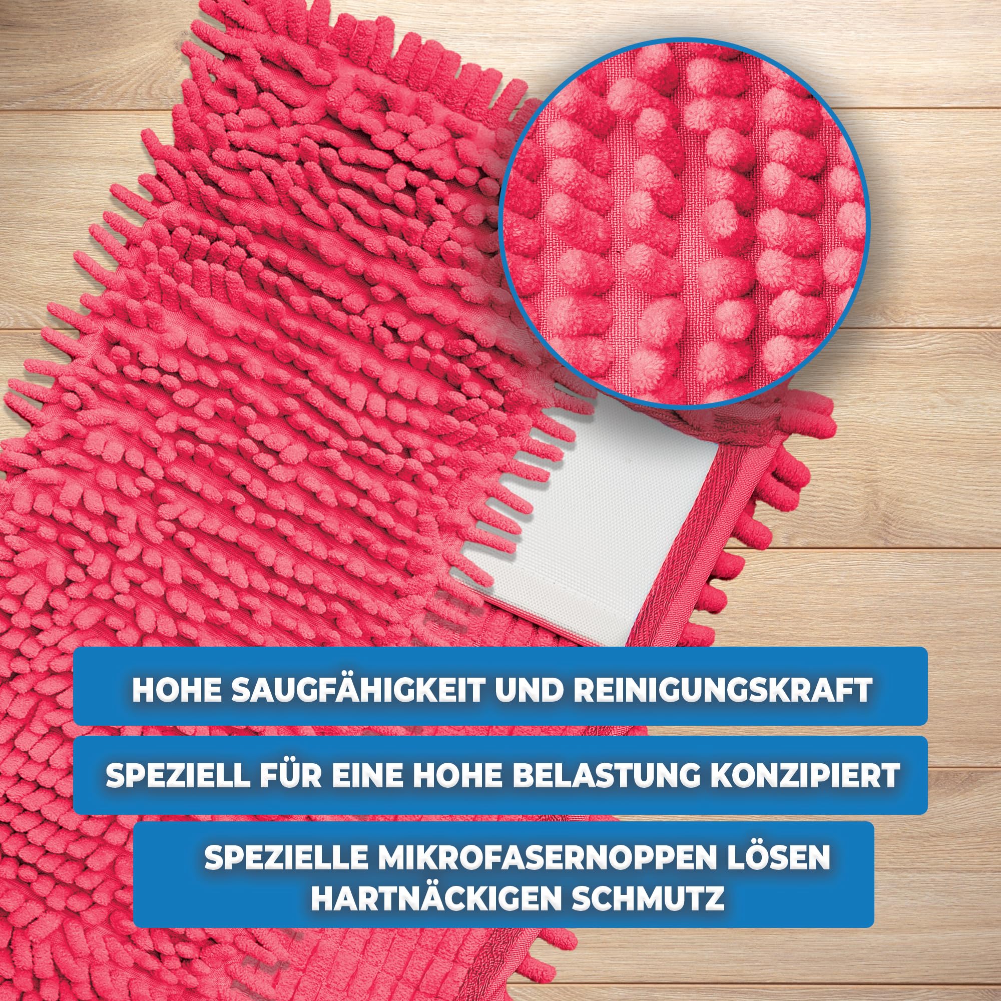 Ensemble De Serpillères En Microfibre, Lavables, Pour Le