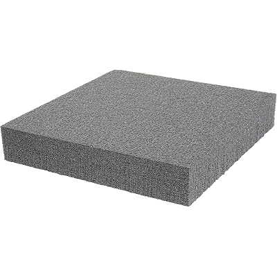 Case Club Customizable (PE) Polyethylene Foam 12" x 12" x 2" (2 Count)