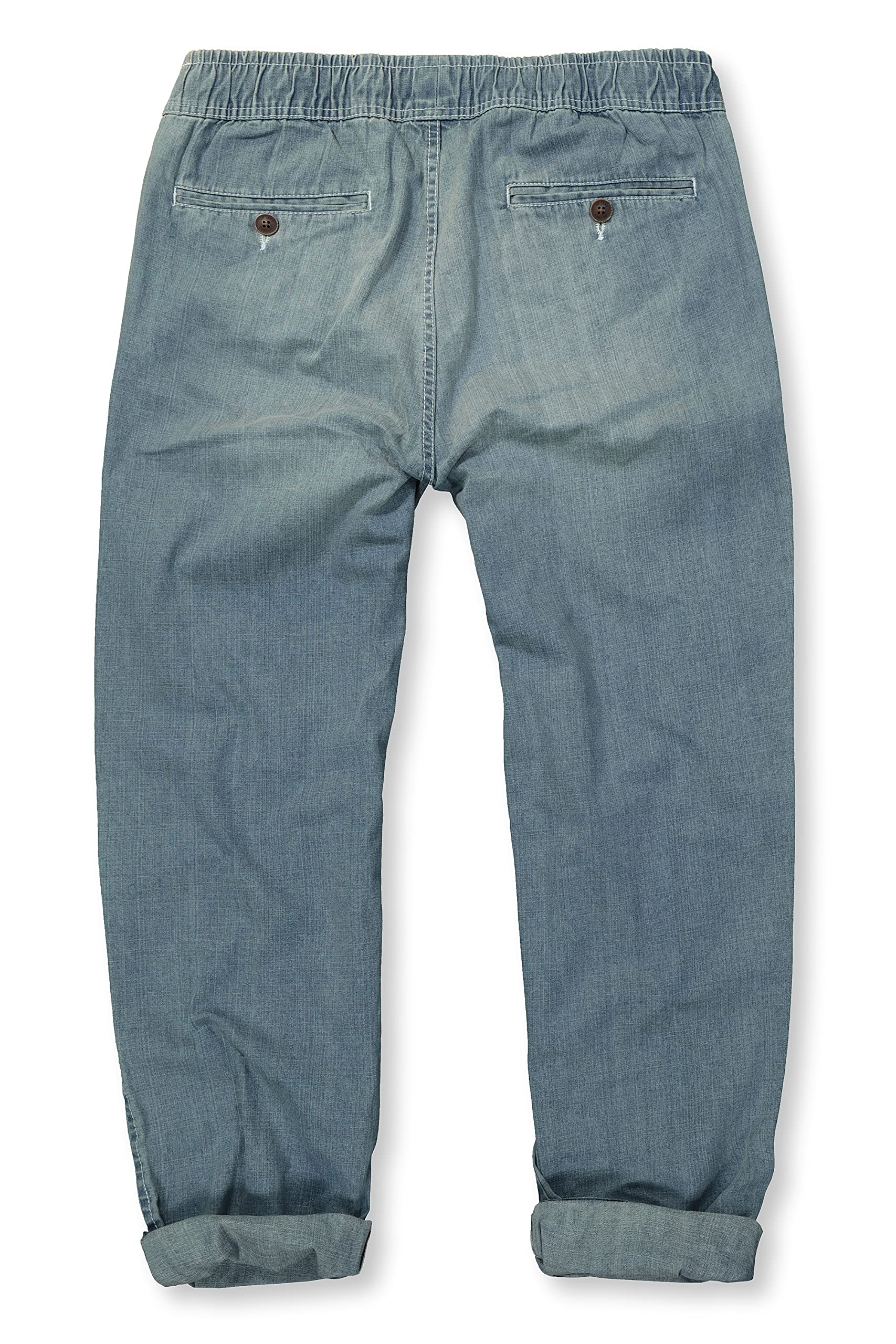 JP 1880 Pantaloni dal Taglio Ampio con Quattro Tasche ed Effetto Jeans 726843