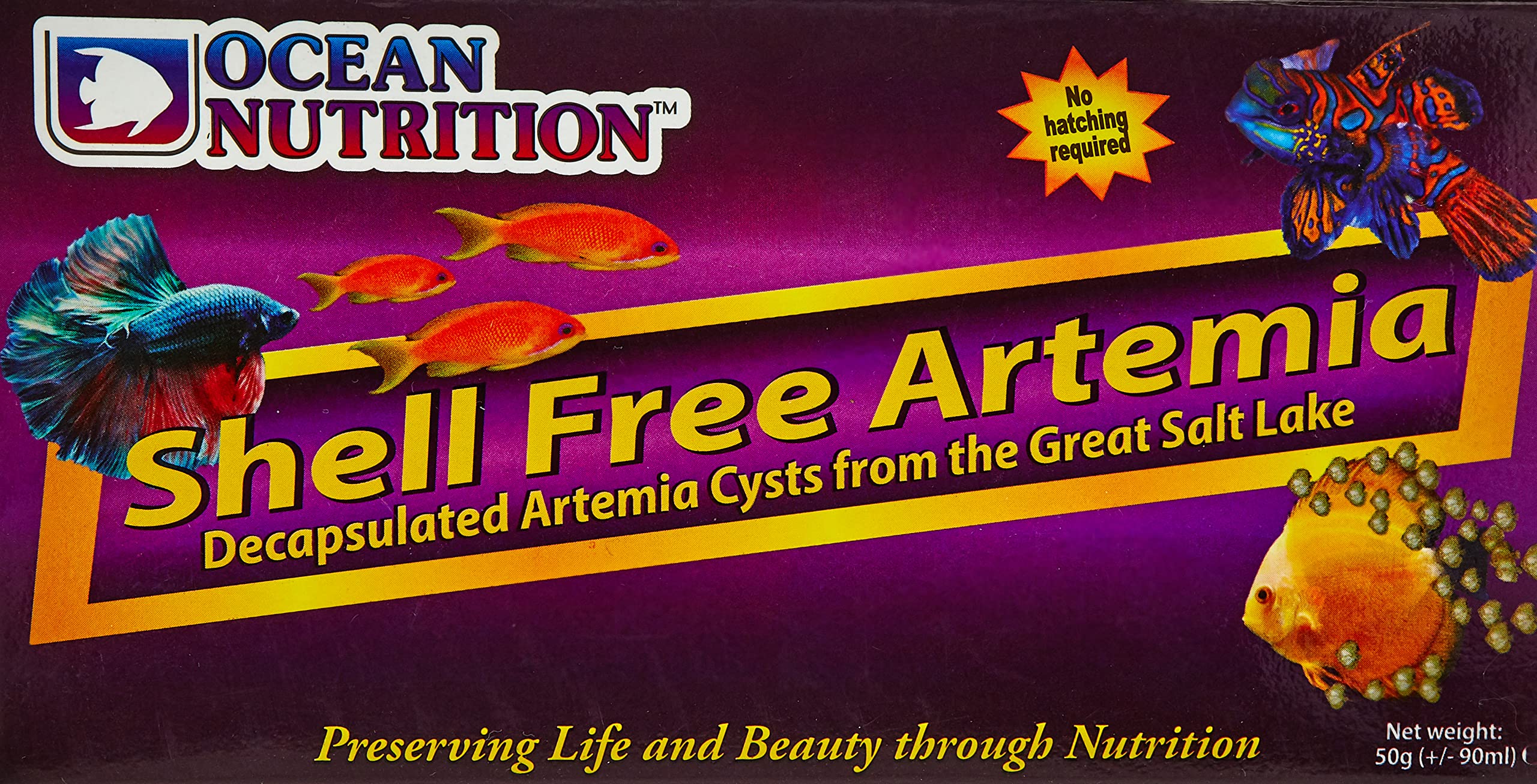 Ocean Nutrition Shell Free Artemia 50g