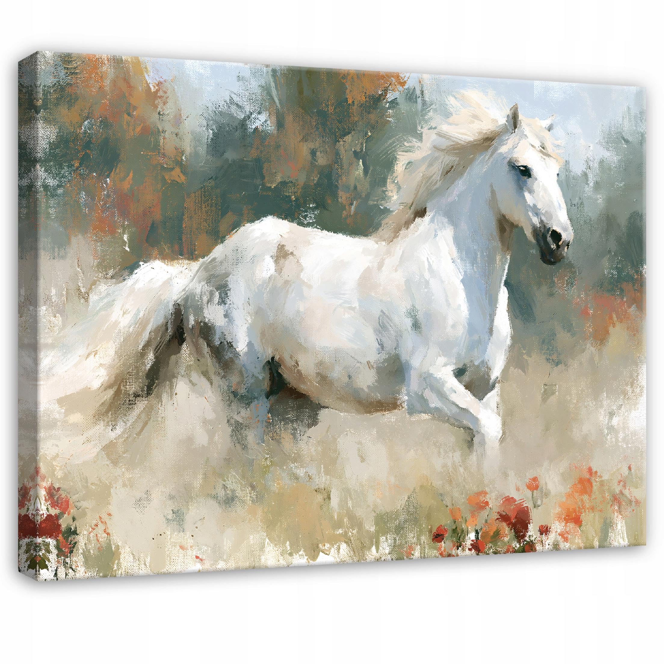 WallArena Cuadro en lienzo Caballo 120x80 cm