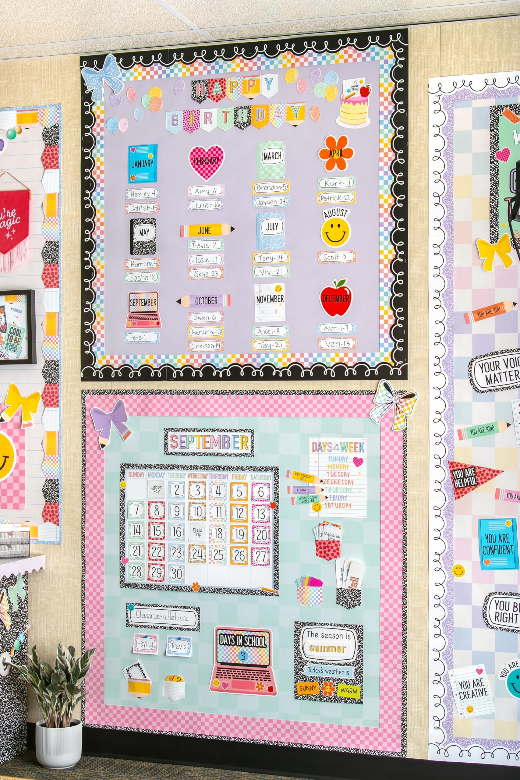 Borde Recto Enrollado Con Rayas Blancas Y Negras De Teacher Created Resources 50 Pies Decora Tableros De Anuncios Paredes Escritorios Vent~p117845822