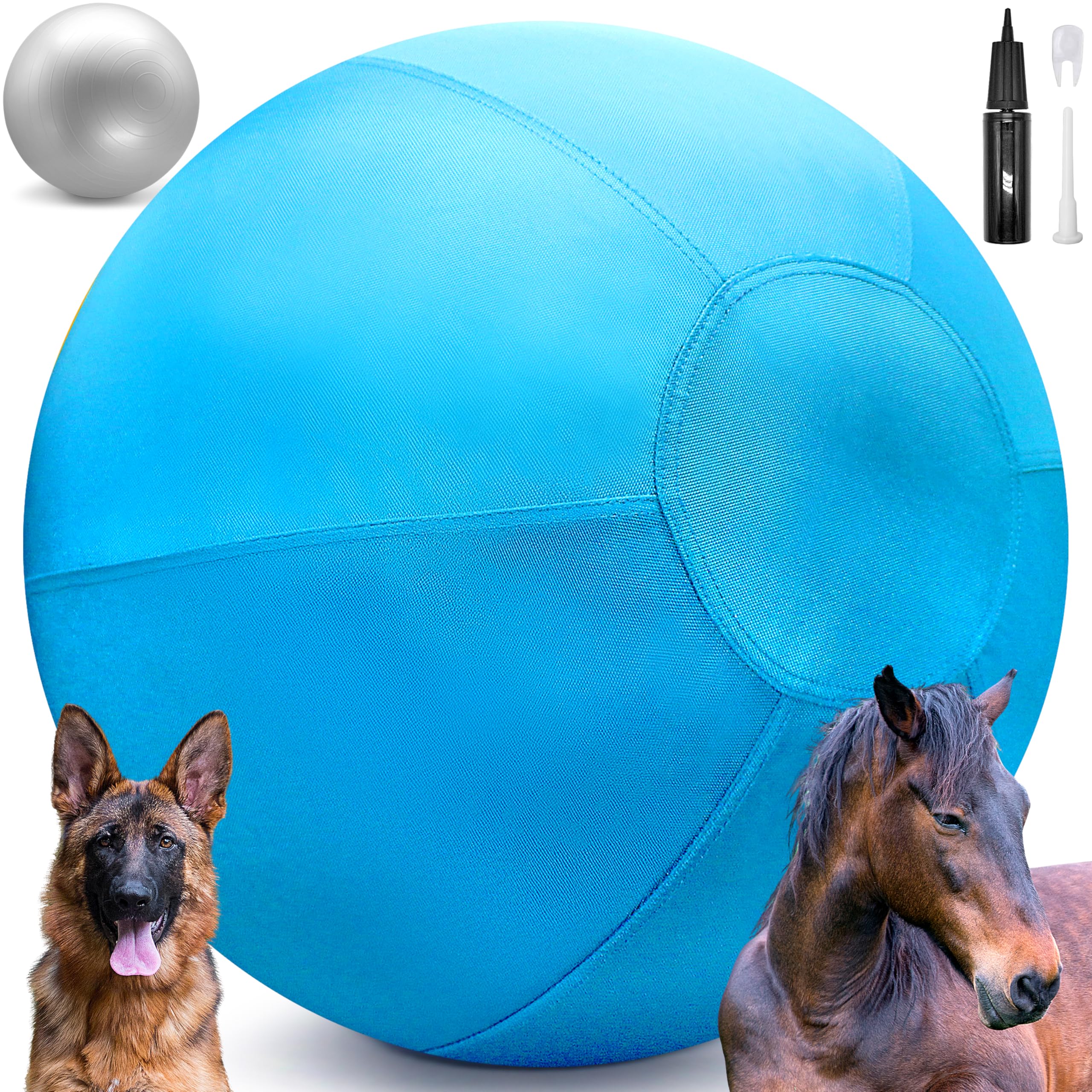 Herding Ball for Dogs and Horses - 25 Giant Ball for Dogs Australian Shepherd Chewers Collie - Collieball