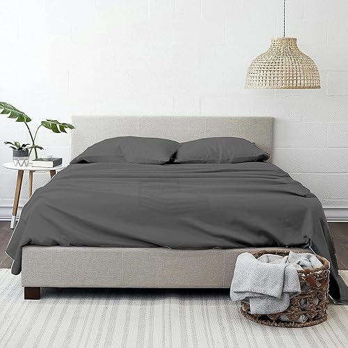 Tencel Split Cal King - Juego de sábanas para cama ajustable, 100% eucalipto, Tencel Lyocell - Sábanas divididas de 5 piezas para camas ajustables