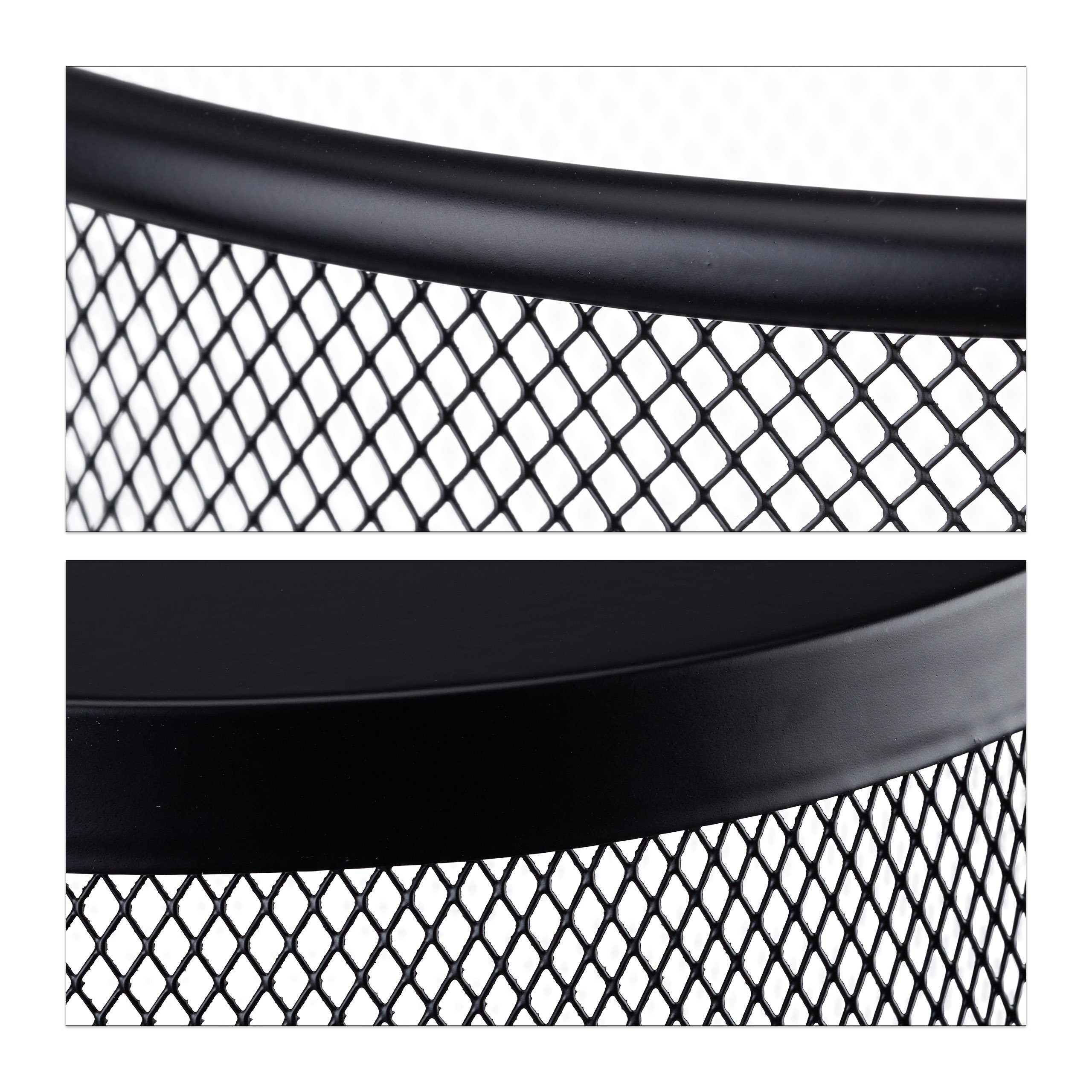 Office Trash Can 20 L / 14 L Wire Mesh Trash Bin XXL Paper Bin Metal - View #11