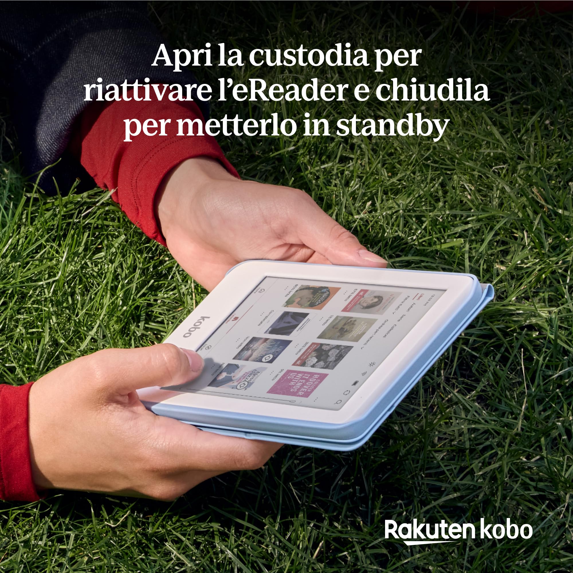 Kobo Clara Colour | eReader | Display antiriflesso a colori E Ink Kaleido™ 3 da 6” | Modalità Scura| I Audiolibri | Impermeabile (Bianco)