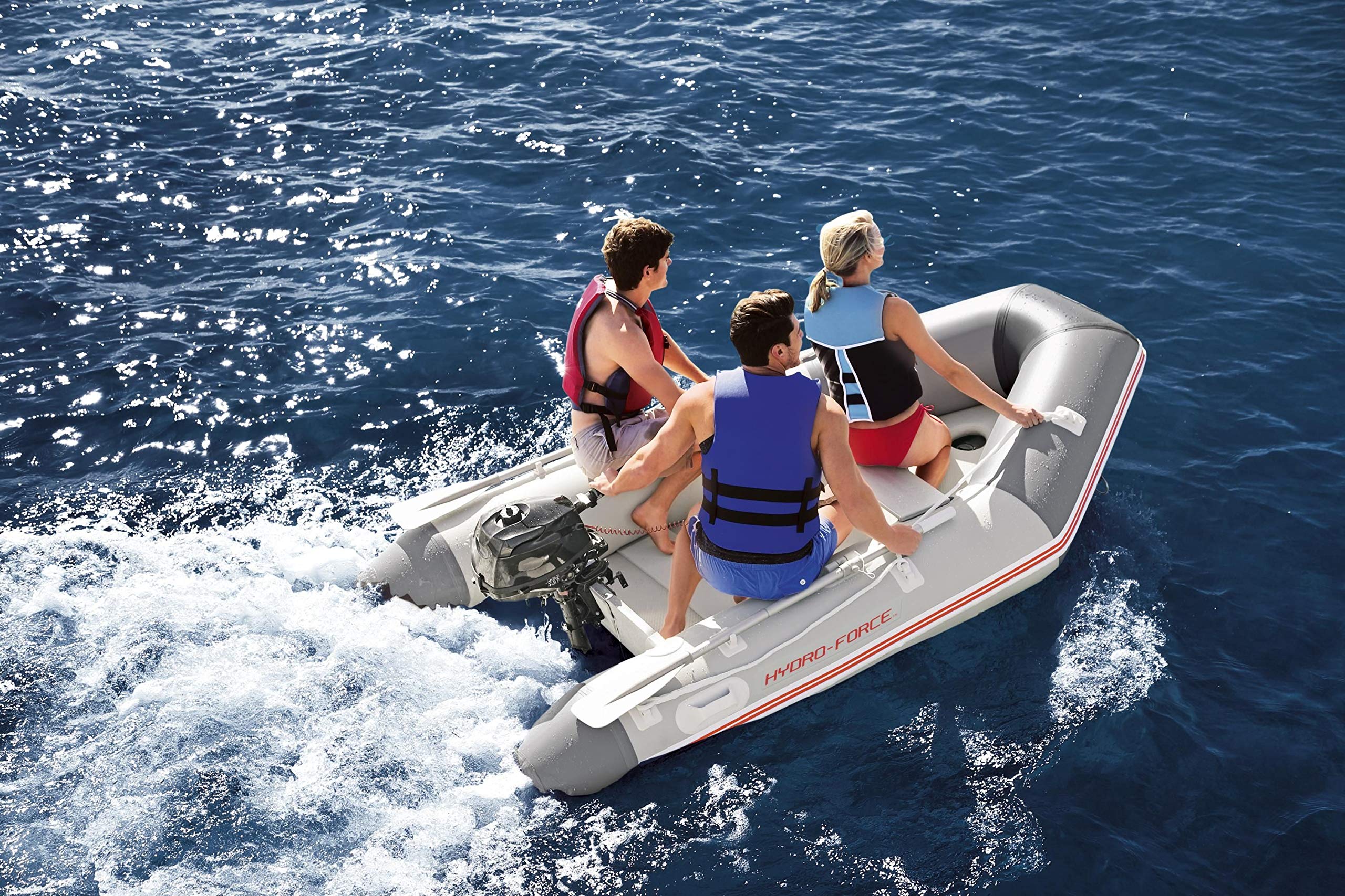 Bestway 65047-3 Set gommone Caspian Pro Hydro-Force ™