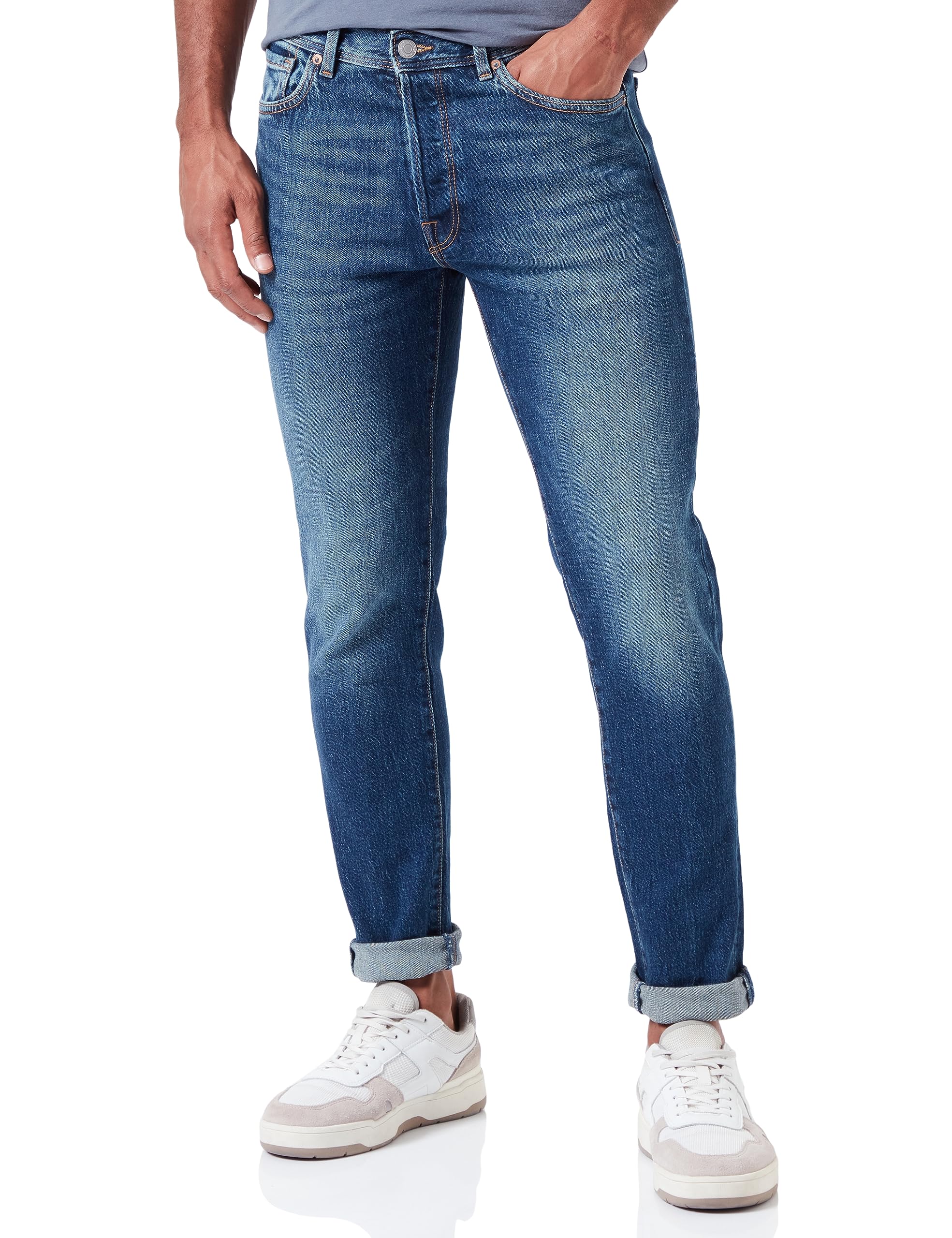 SELETED HOMME SLH172-SLIMTAPE Toby 3302 M.B JNS NOOS, Blue Denim, 34 W/34 L