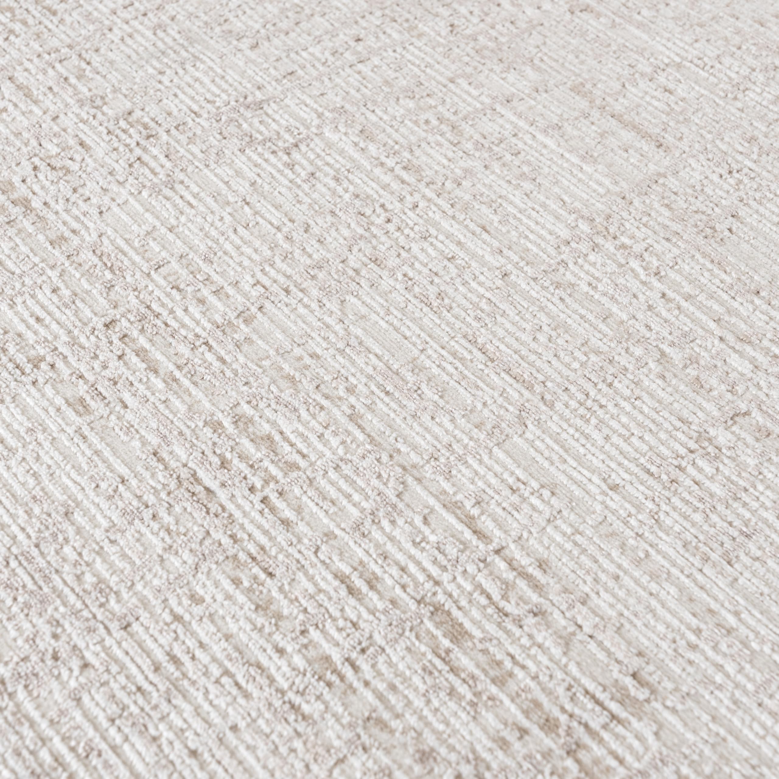 Mazovia Grand Tapis Salon 160x230cm Crème Abstrait Scandinave Doux Élégant