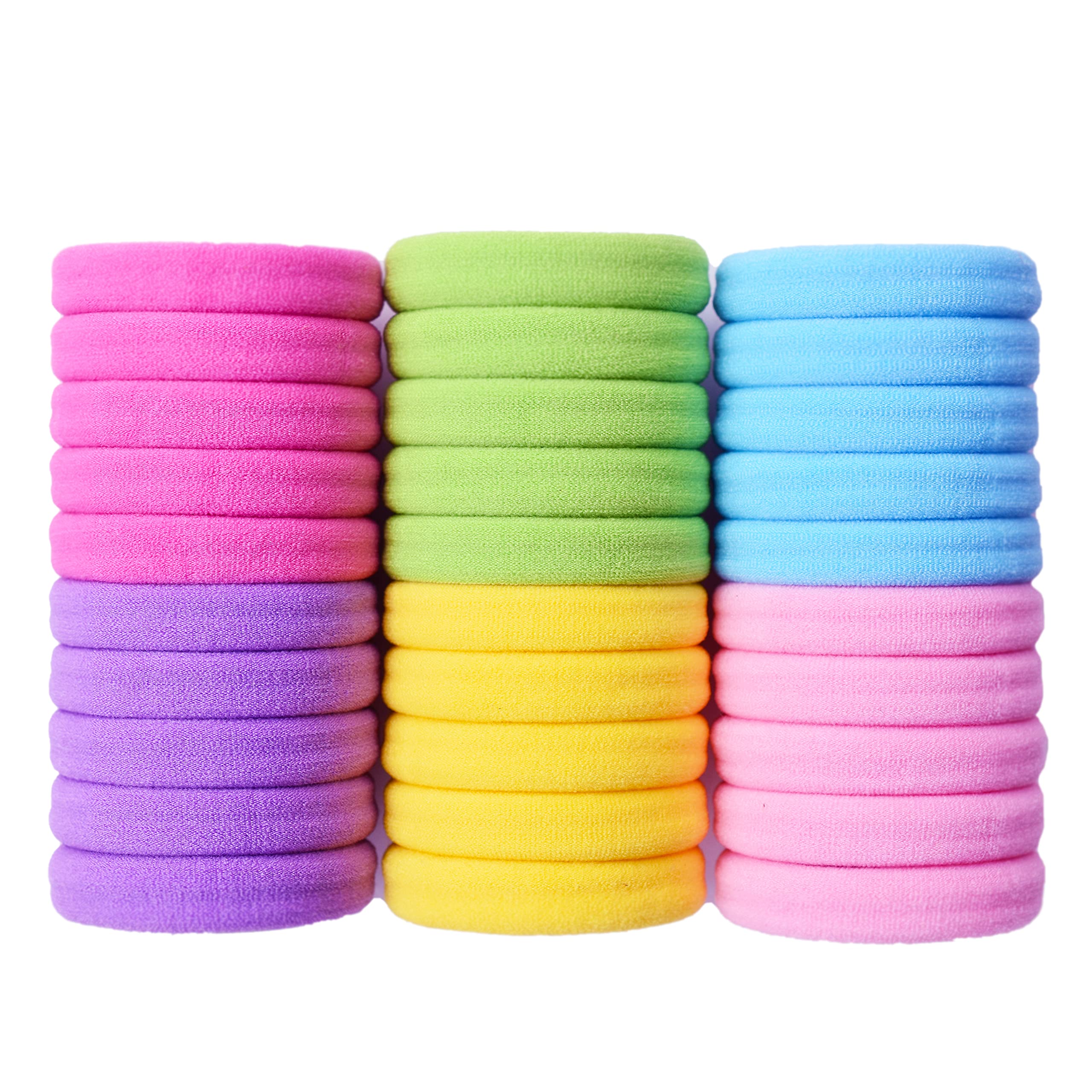 Undertree Multicolor Elastic Hair Ties Rubber Bands - Set of Vibrant Hair Accessories for All Hair Types - Strong, Stretchy, and Versatile (Pack Of 30) (B097Y5R4KR) Amazon Price History, Amazon Price Tracker