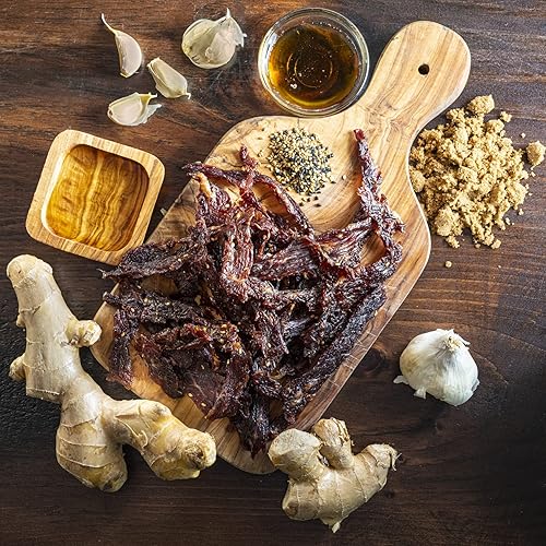 Vista 25 de Matt-Hat Punjabi Indian Curry - Carne seca artesanal hecha con salsa de soja, pasta tandoori y carne halal, baja en carbohidratos y sin gluten, sin