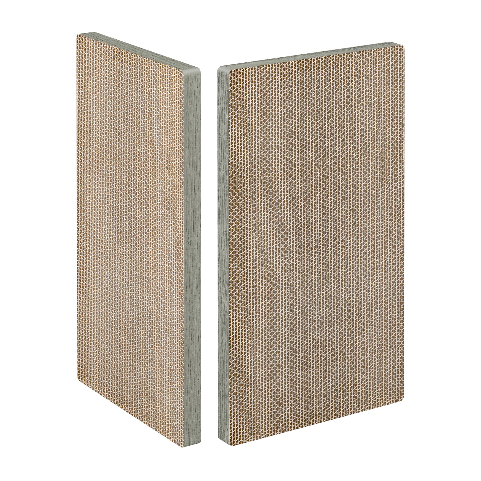 Way Basics Cat Scratcher Wall Corner Scratch Pad, London Grey