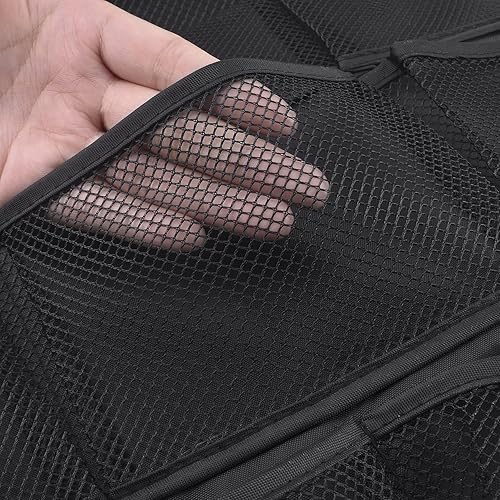 Miniatura 3 de Oxford - Organizador colgante de armario para ropa interior, medias, brasier y calcetines, soporte de almacenamiento de doble cara que ahorra