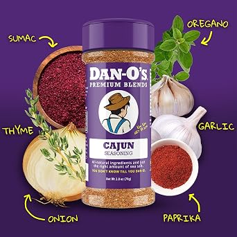 Dan-O's 3 Bottle Seasoning Set, Small Bottles, 3 Pack, Includes Original, Cajun and Italian-O Seasonings, Sugar Free, Zero Calorie, Use this Seasoning Kit on Meat, Pasta or Veggies