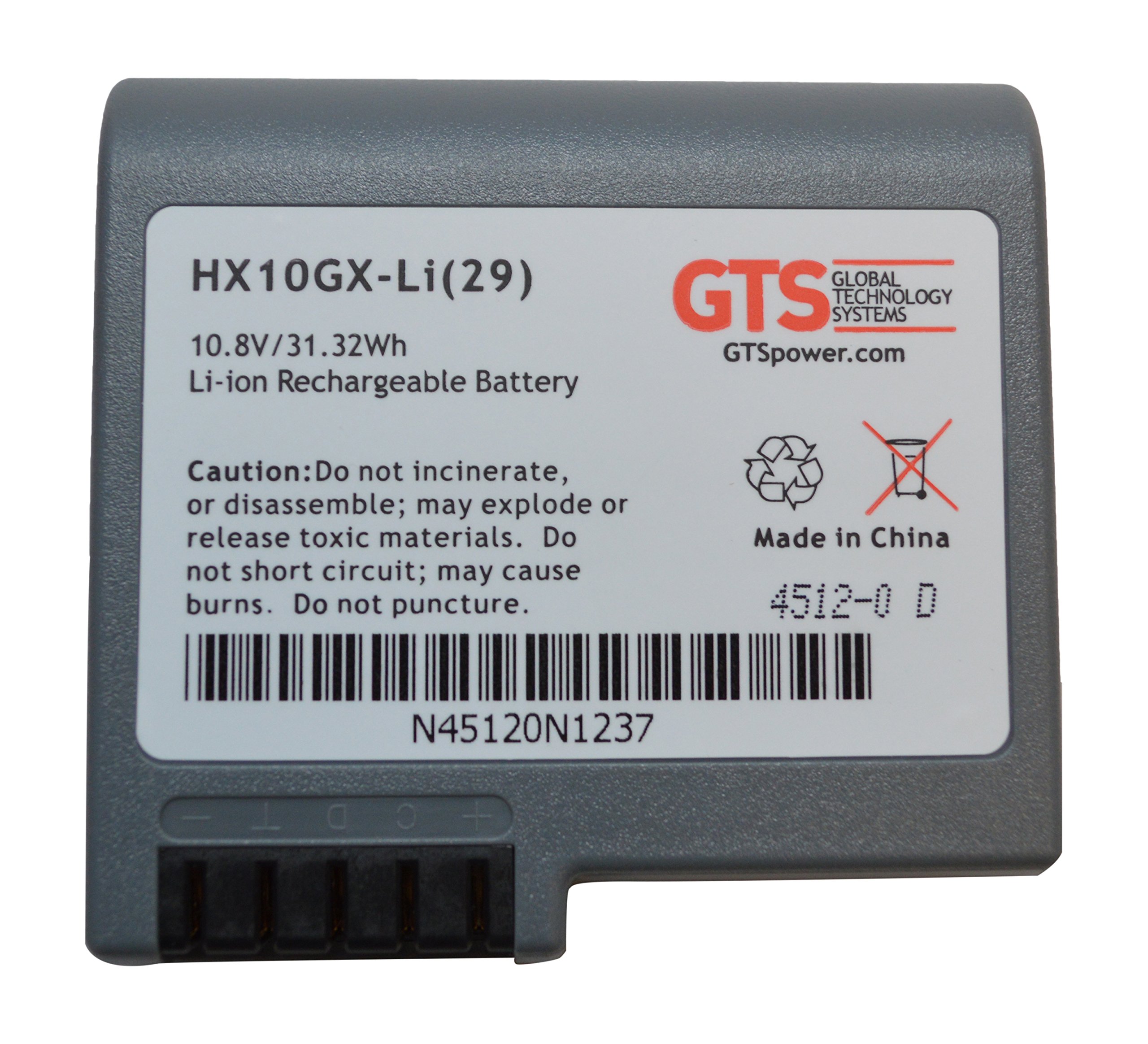 Amazon.com: GTS hx10gx-li (29) Batería de repuesto para DRS Armor x10gx,  tablet, 2900 mAh, LiIon, 10 V : Industrial y Científico