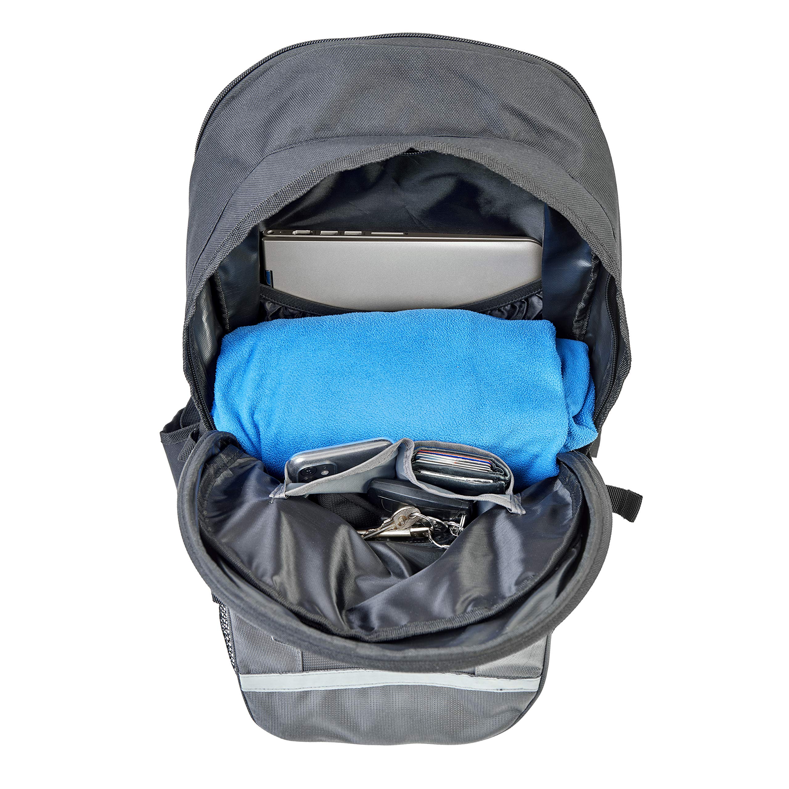 JDC - Mochila para Moto (Impermeable, con Compartimento para el Casco, 24-36 l) - Frontier