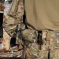 Vista 9 de PETAC GEAR Dump Pouch,Molle Drawstring Mag Pouches,Roll Up Foldable Tactical Recovery Tool Pack,EDC Drop Net Storage Bag
