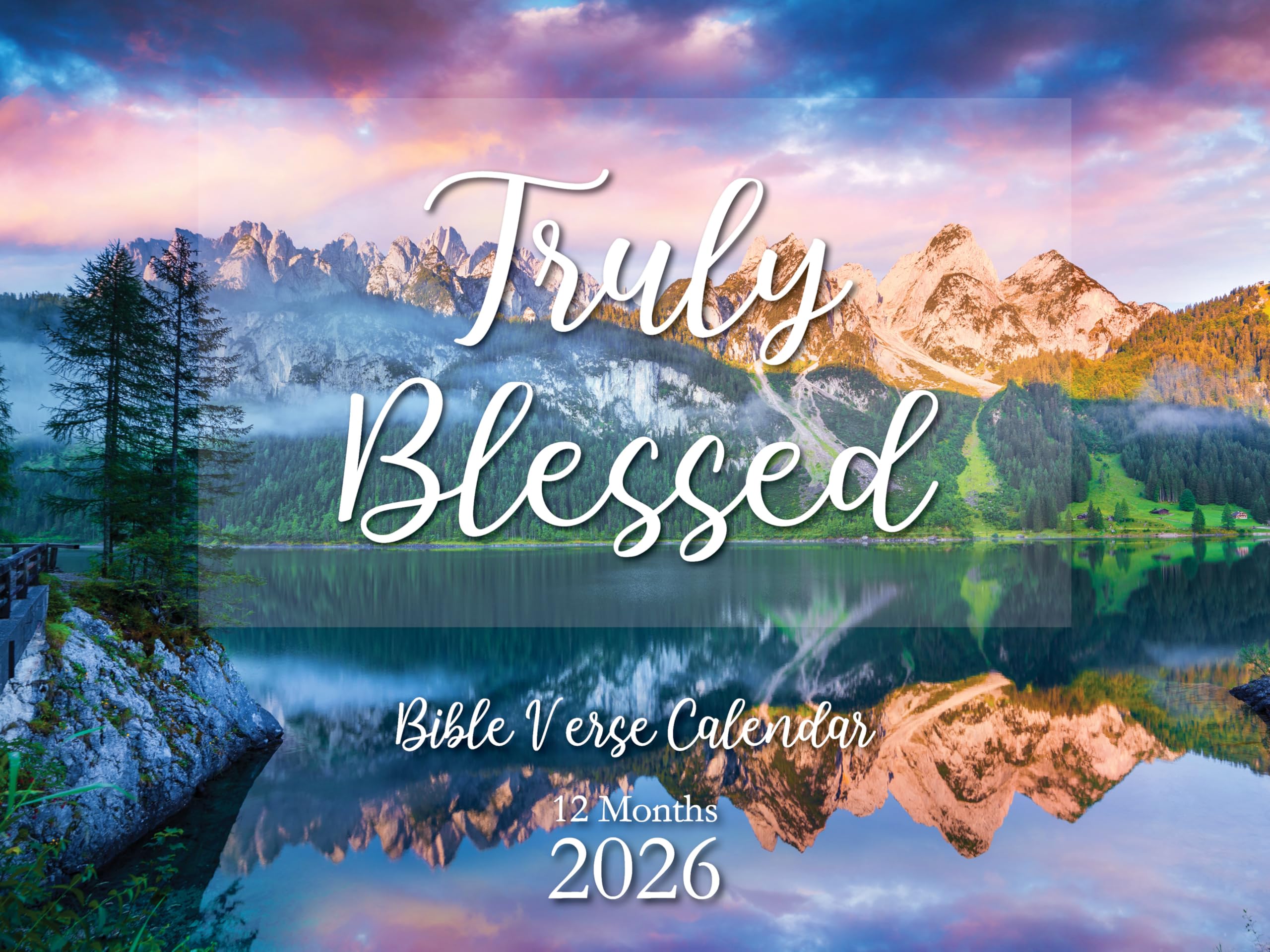 JBH Creations Truly Blessed Bible Verse Calendar 2026