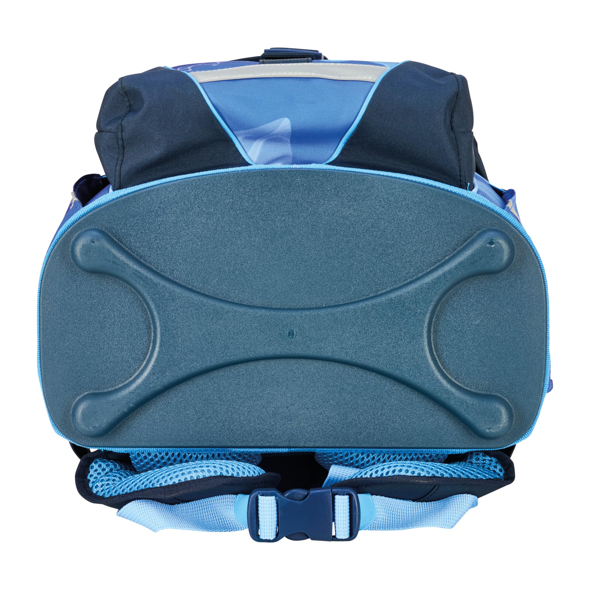 Herlitz FiloActive XL tornister szkolny dla dzieci, uniseks, niebieski, niebieski, 32 x 39 x 28 cm, 21l