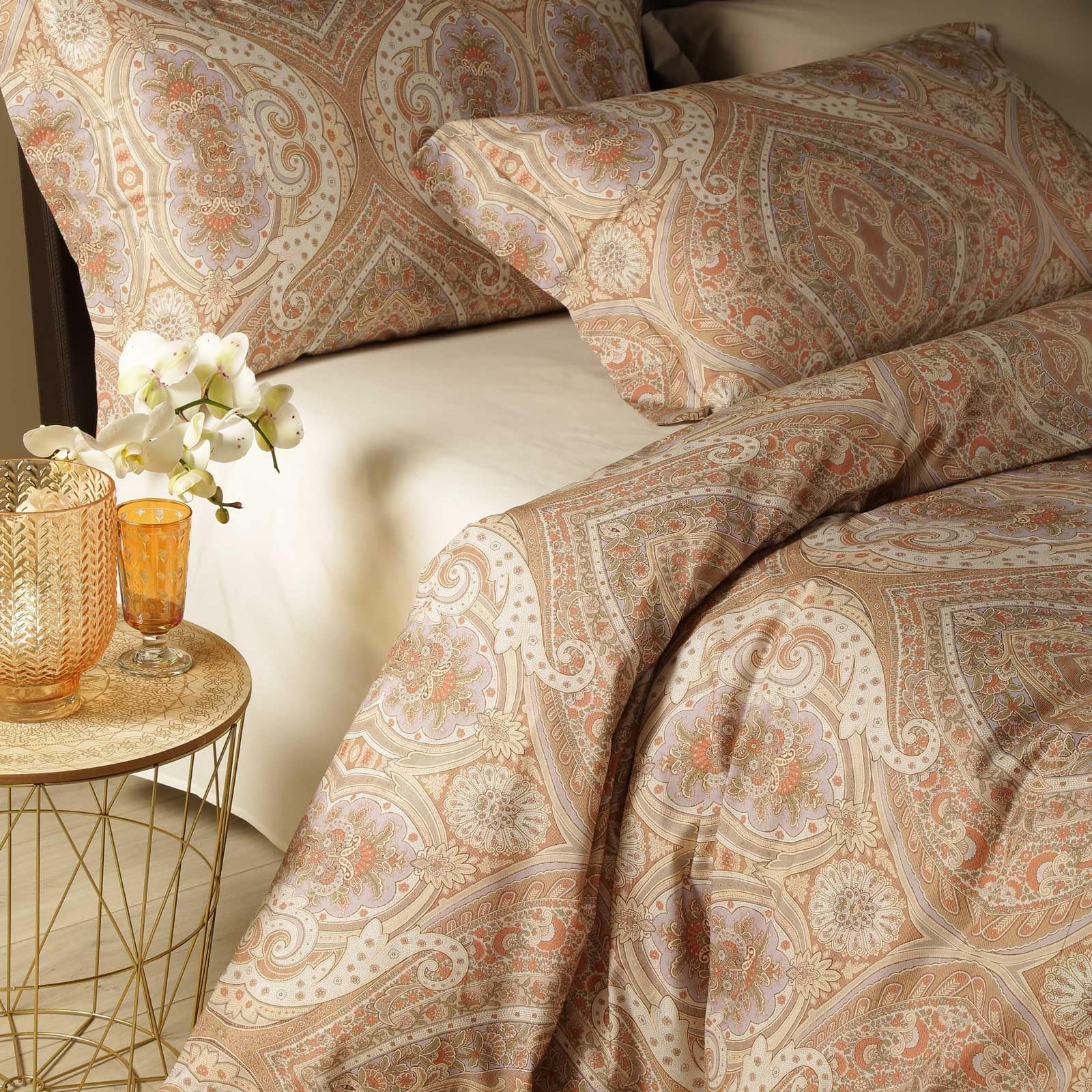 Parure Copripiumino Matrimoniale Caleffi 250x200+40 - Puro Cotone, Escluso Sotto Lenzuolo - Foto 4