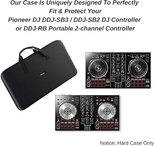 Miniatura 2 de Funda rígida para controlador de DJ Pioneer DJ DDJ-SB2 De Caseling