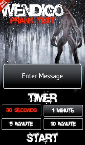 Wendigo Prank Text