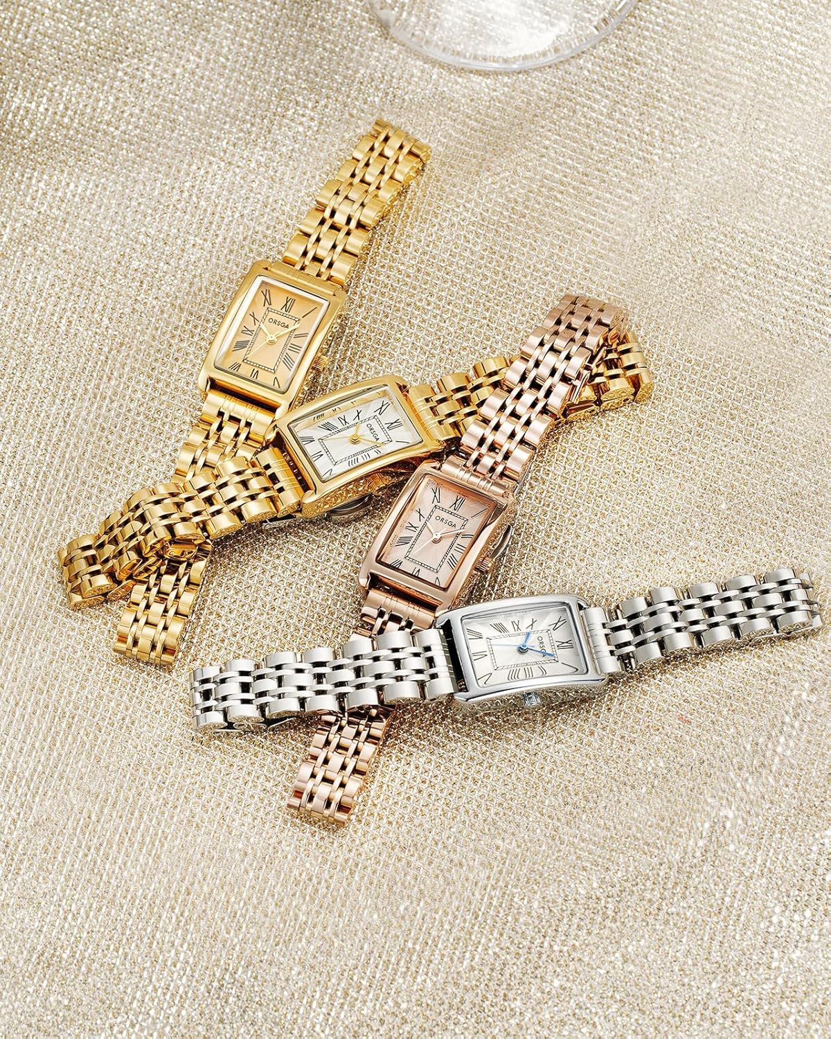 CIVO Womens Watches Vintage Square Stainless Steel Analog Quartz Wrist Watch Waterproof Fashion Elegant Dainty Ladies Watch - Image 7